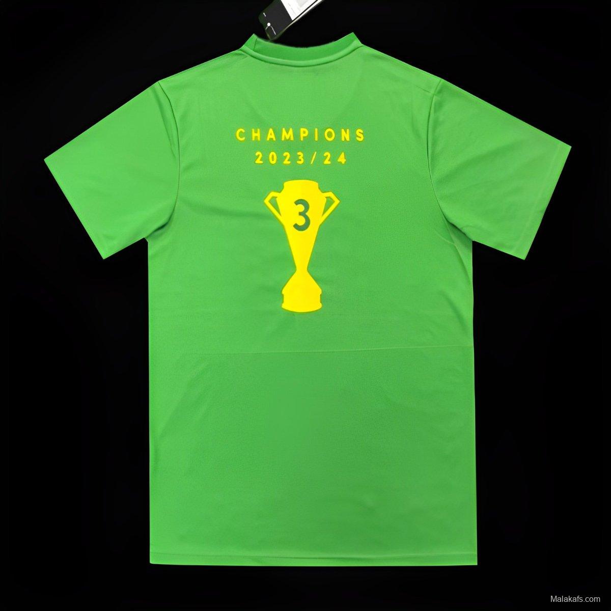 24/25 Celtic Green Cotton T-Shirts