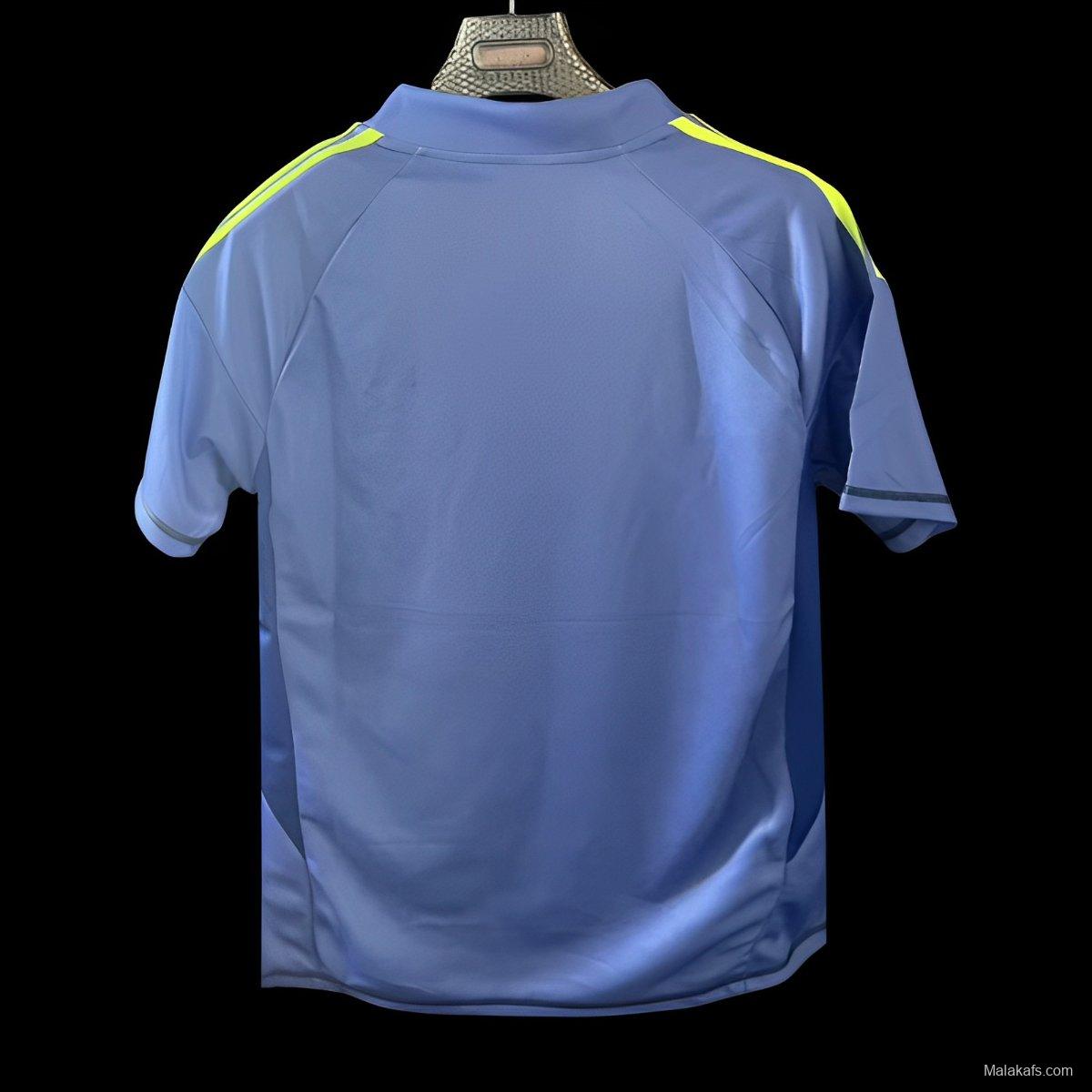 24/25 Manchester United Blue Goalkeeper Jersey