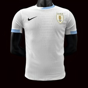 Player Version 2024 Uruguay Away White Jersey