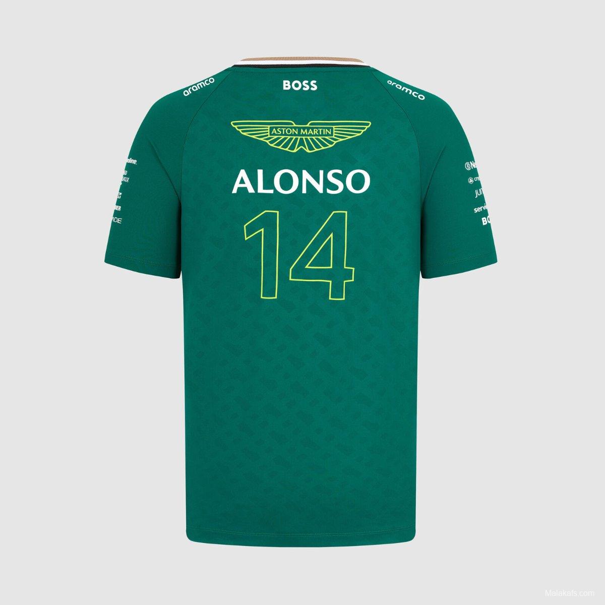 Aston Martin F1 Team 2024 #14 Fernando Alonso T-Shirt