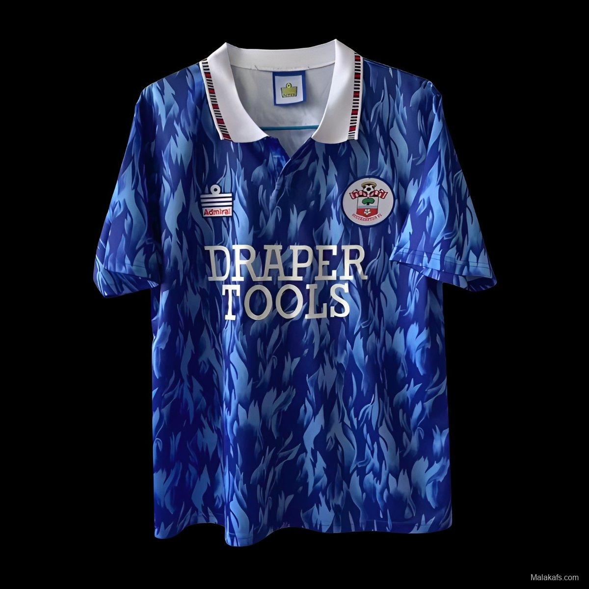 Retro 92/93 Southampton Away Blue Jersey