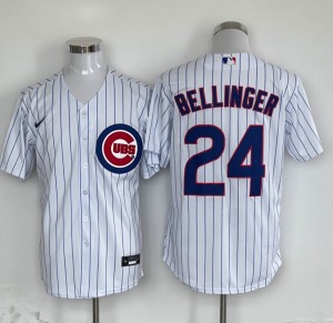 Chicago Cubs 2024 White Jersey #24 Bellinger