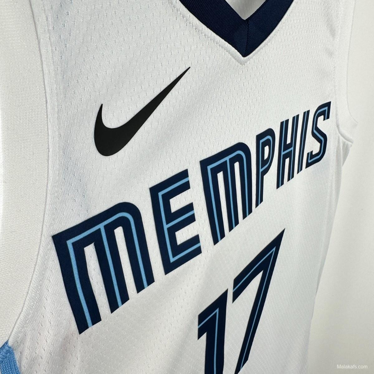 Memphis Grizzlies Kawamura #17 2023/24 Association Edition Jersey