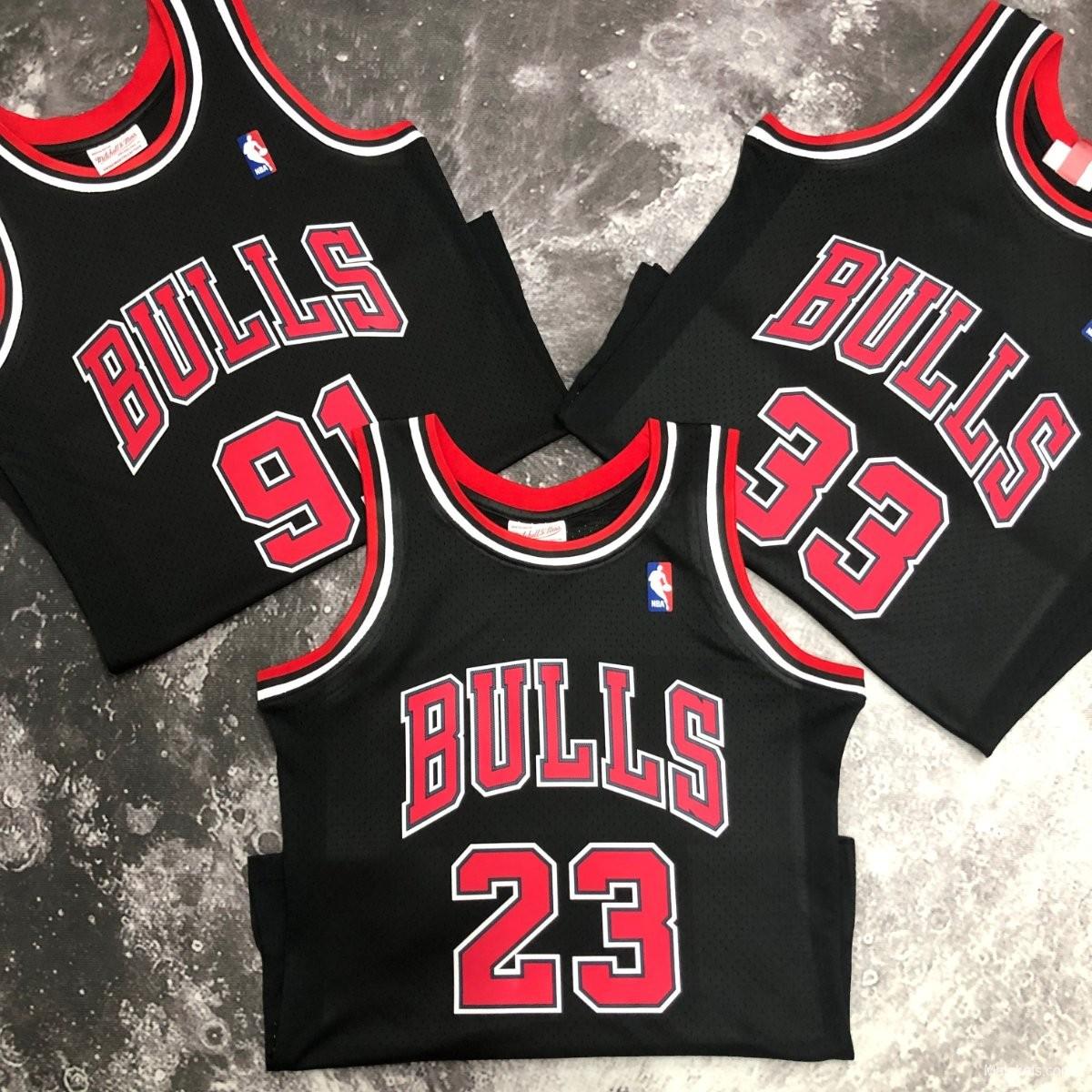 Chicago Bulls Dennis Rodman #91 Mitchell & Ness 1997/98 Hardwood Classics Jersey