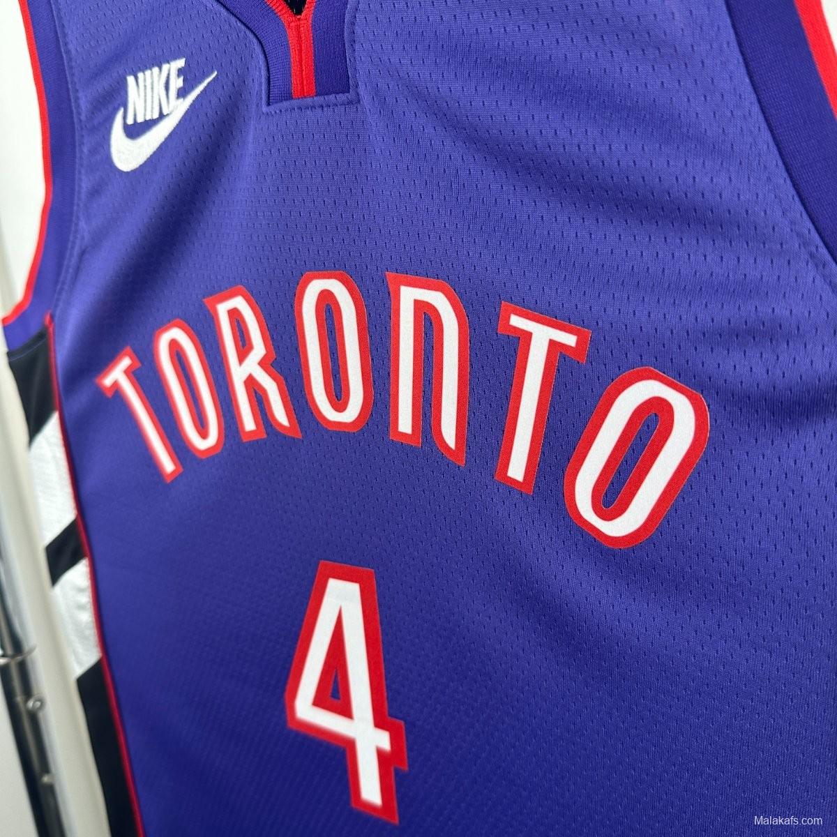 Toronto Raptors Barnes #4 2024/25 Classic Edition Jersey