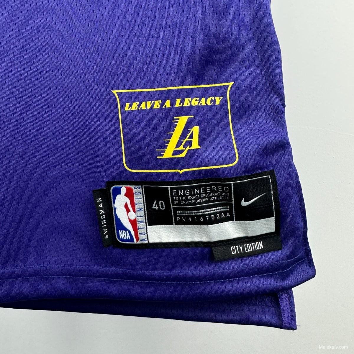 Los Angeles Lakers Lebron James #23 2024/25 City Edition Jersey