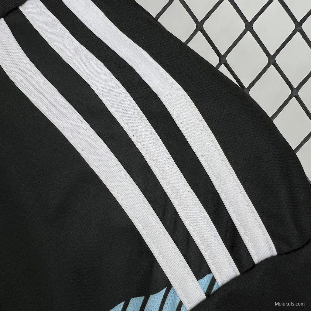 Retro 2018 Argentina Away Black Jersey
