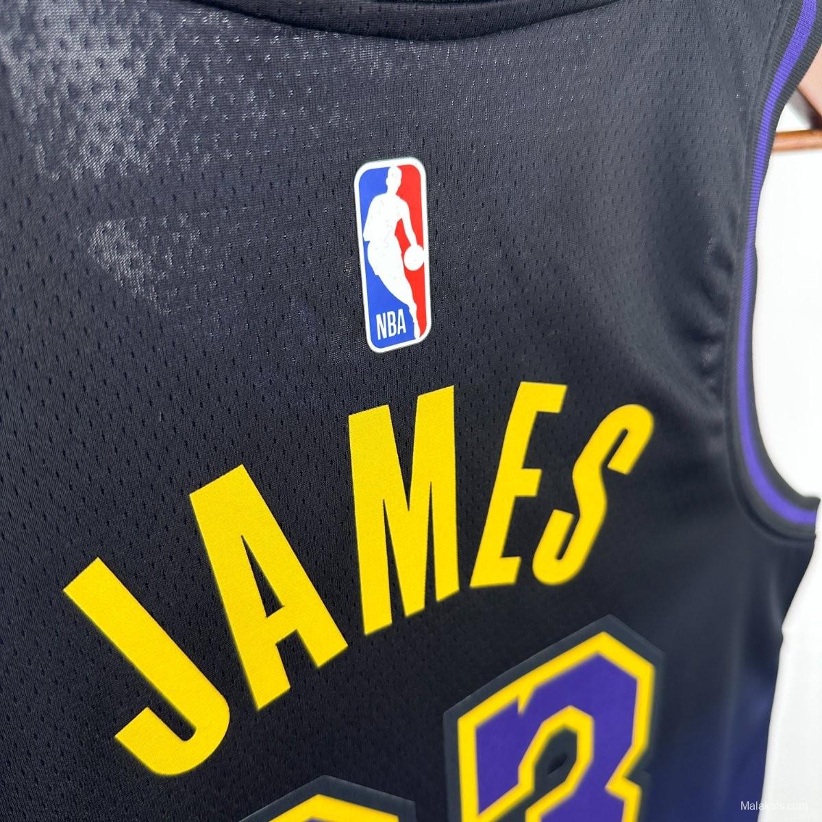 Los Angeles Lakers Lebron James #23 2024/25 City Edition Jersey