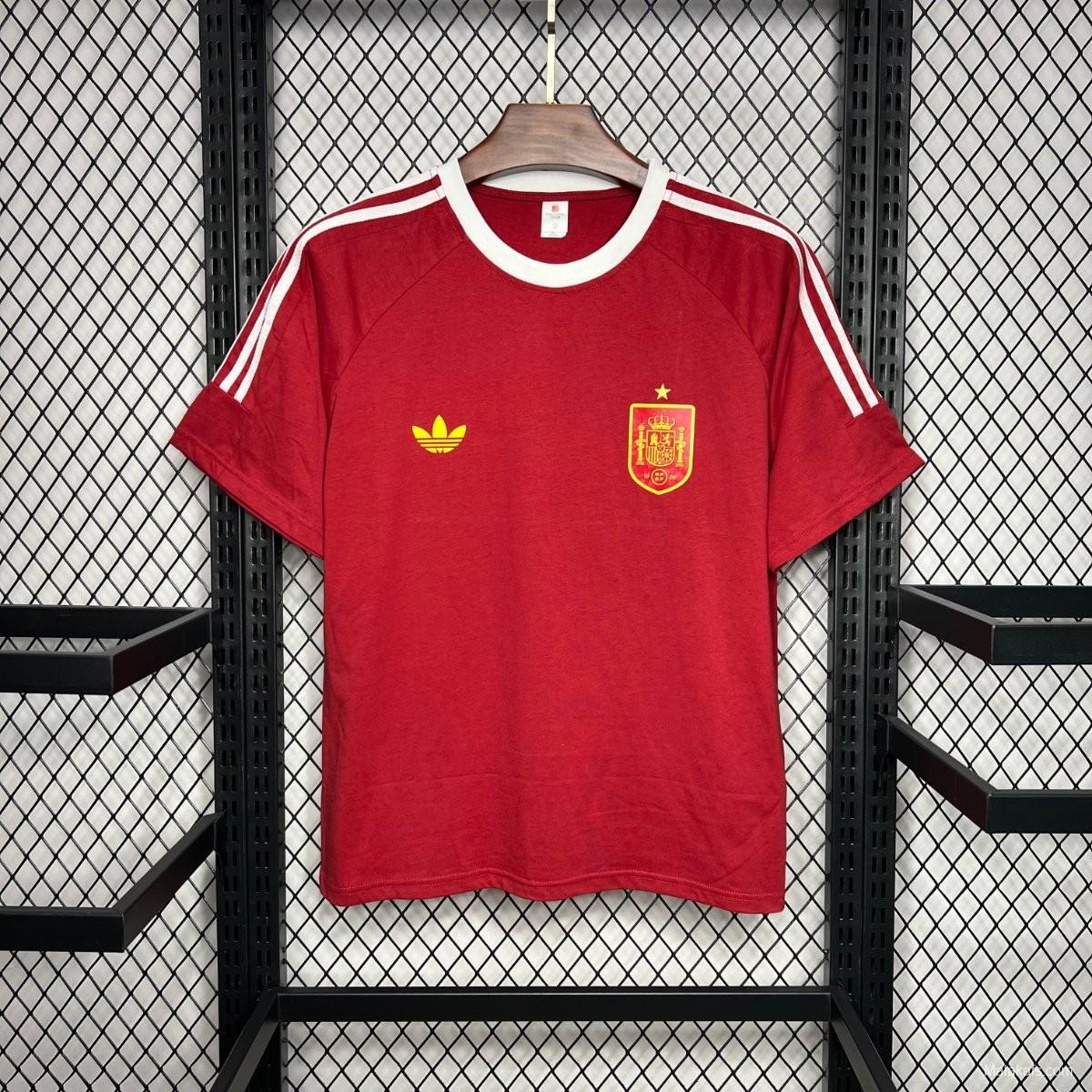 Retro Spain Euro 2024 Cotton Collection