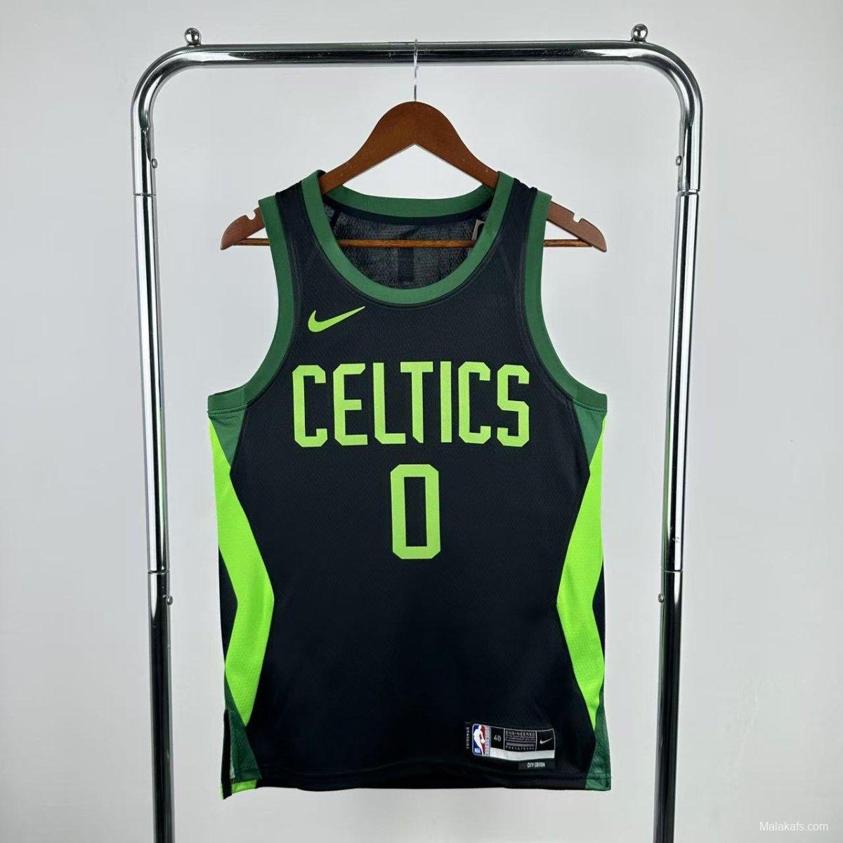 Boston Celtics Tatum #0 2024/25 CityEdition Jersey