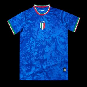 2024 Italy Michelangelo Blue Special Training Jersey