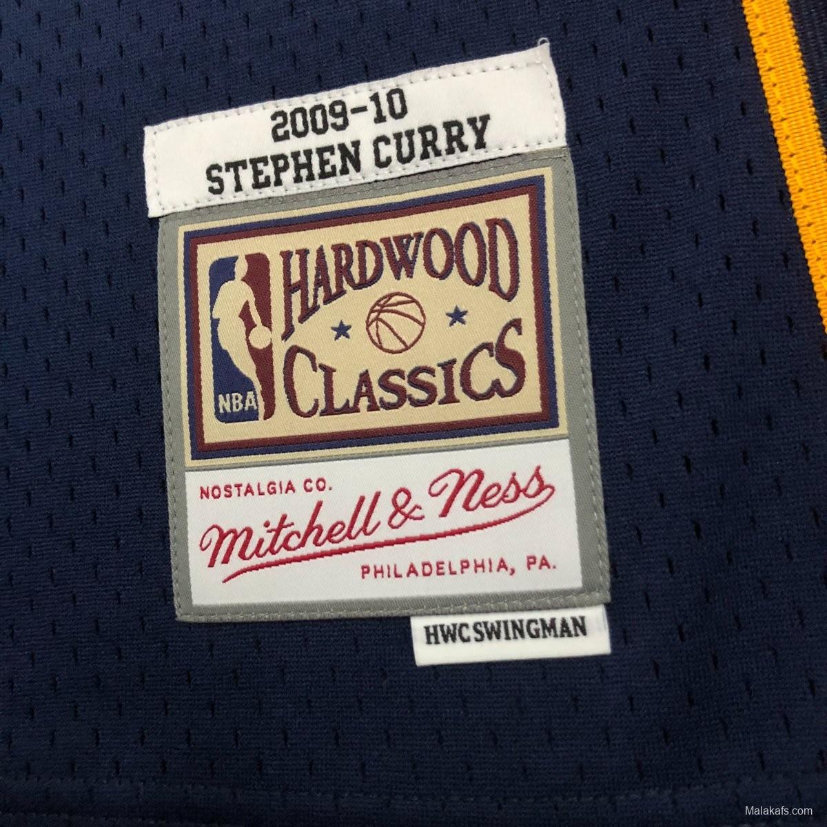 Golden State Warriors 2009/10 #30 Stephen Curry Mitchell & Ness Youth