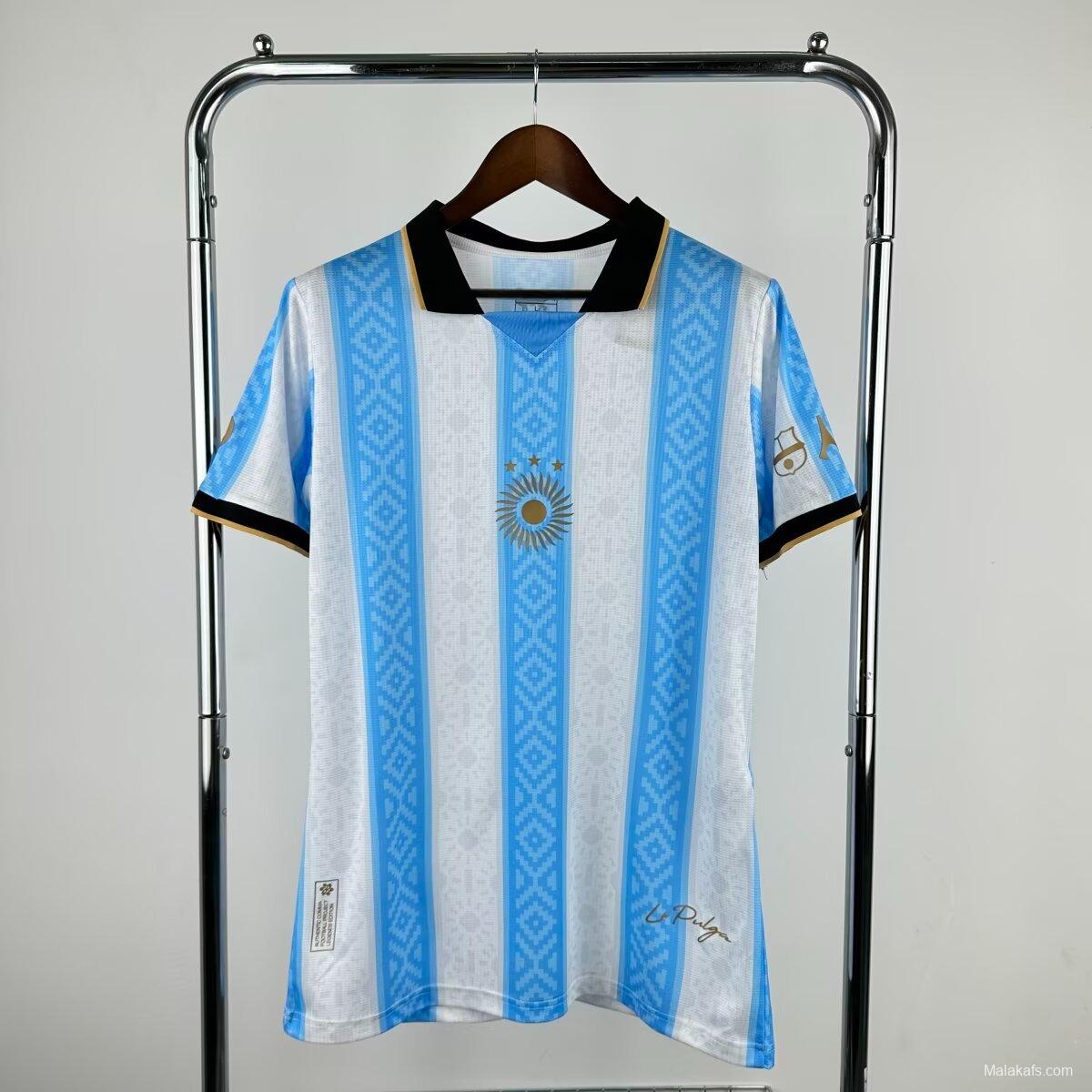 Player Version 2025 Argentina Home Jersey