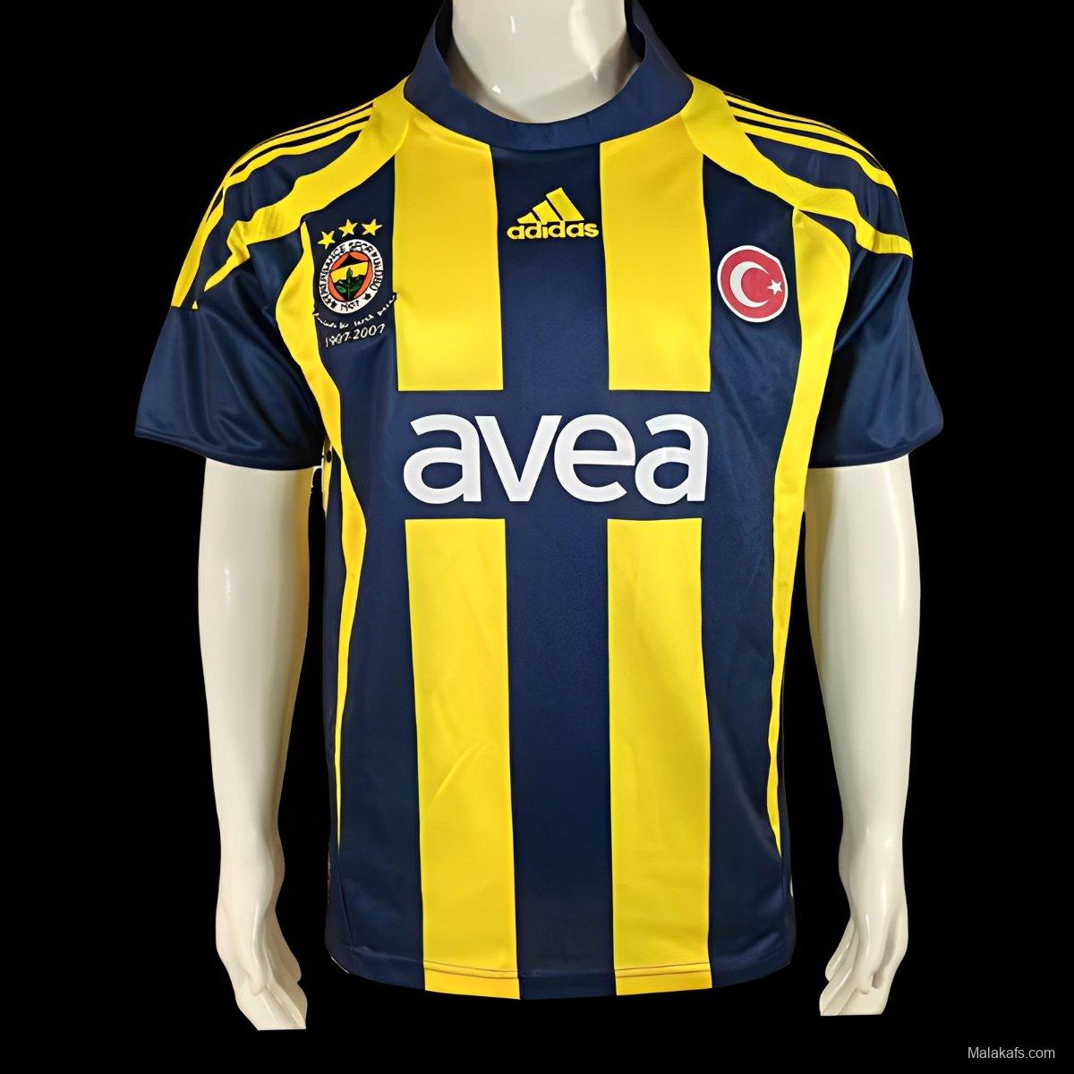 Retro 07/08 Fenerbahce Home Jersey