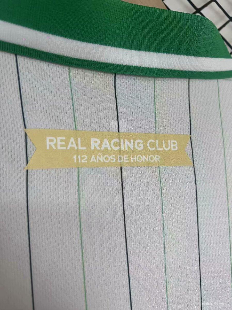 25/26 Racing Santander 112 Anniversary White Jersey