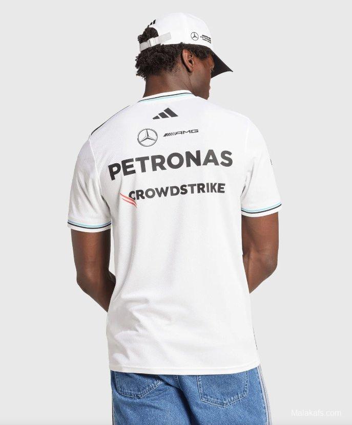 Mercedes F1 Team 2025 White Jersey