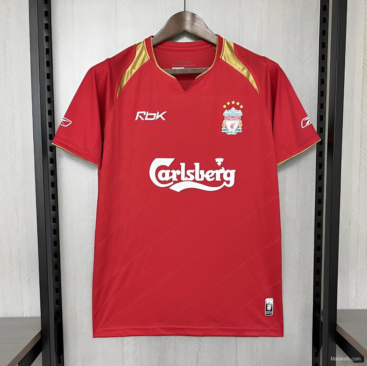 2005/06 Retro Liverpool Home Jersey