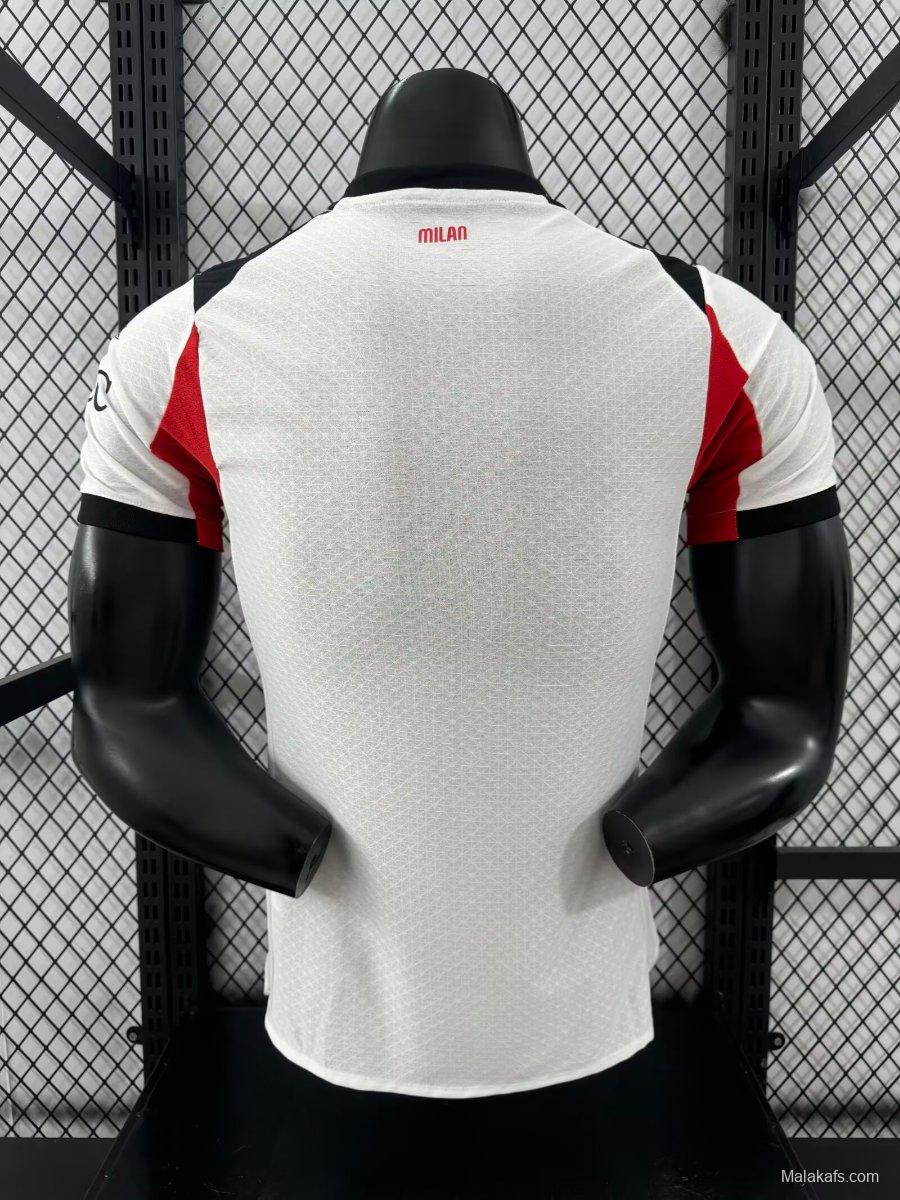 Player Version 25/26 AC Away White Jersey