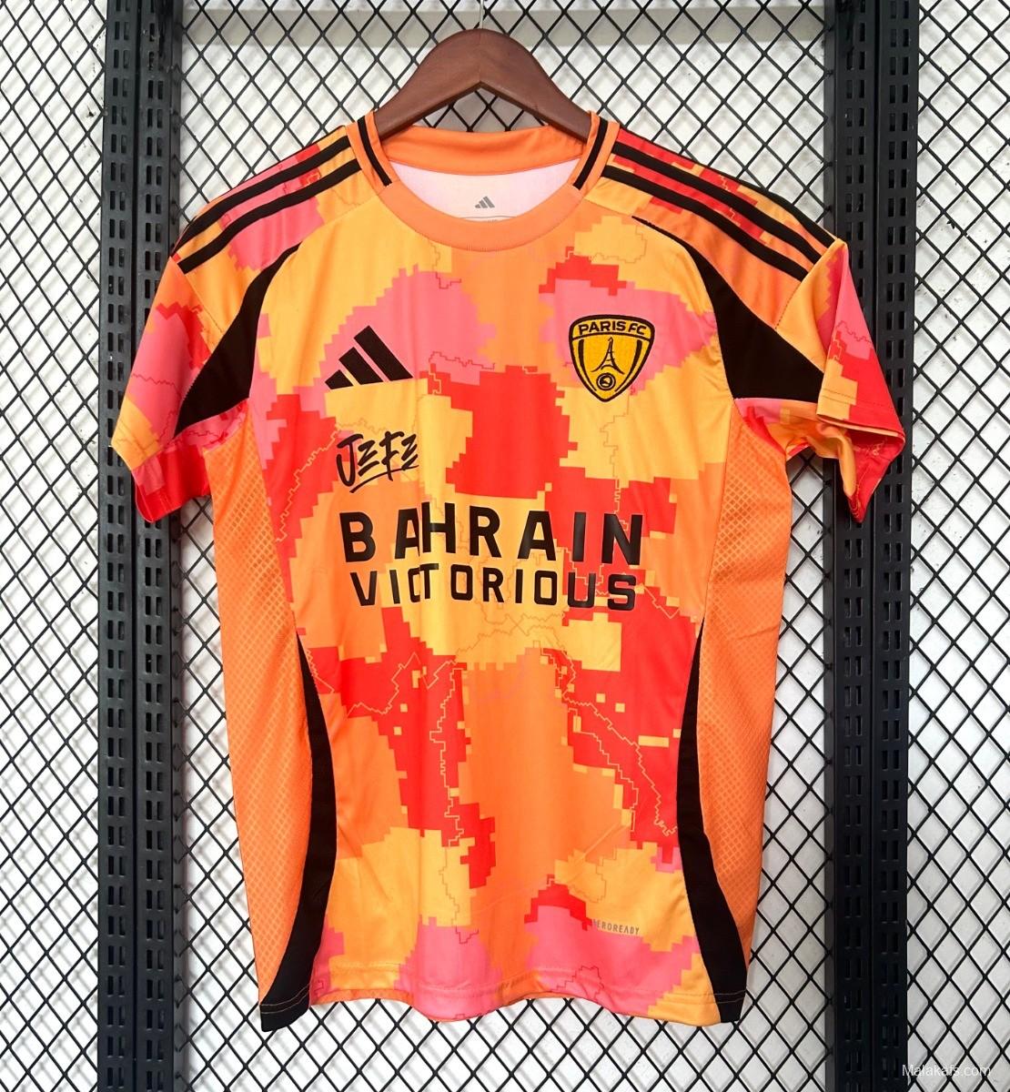 25/26 PSG Third Orange Jersey