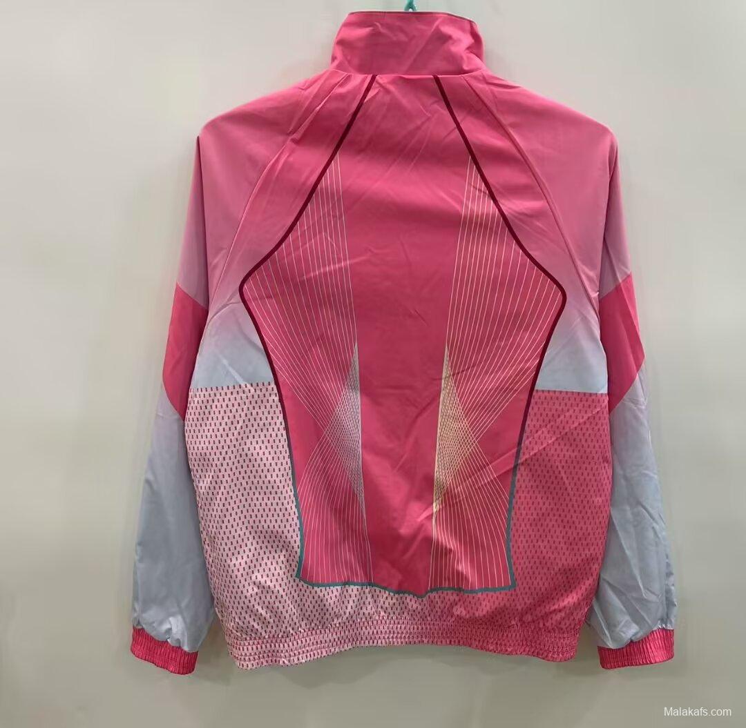 25/26 Barcelona Pink/Blue Reversible Windbreaker