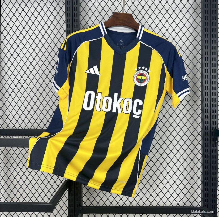25/26 Fenerbahce Home Jersey
