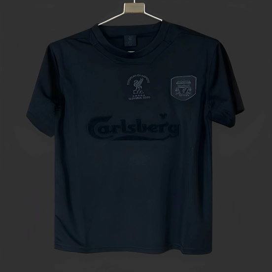25/26 Liverpool Blackout 2005 Istanbul BLACK Jersey