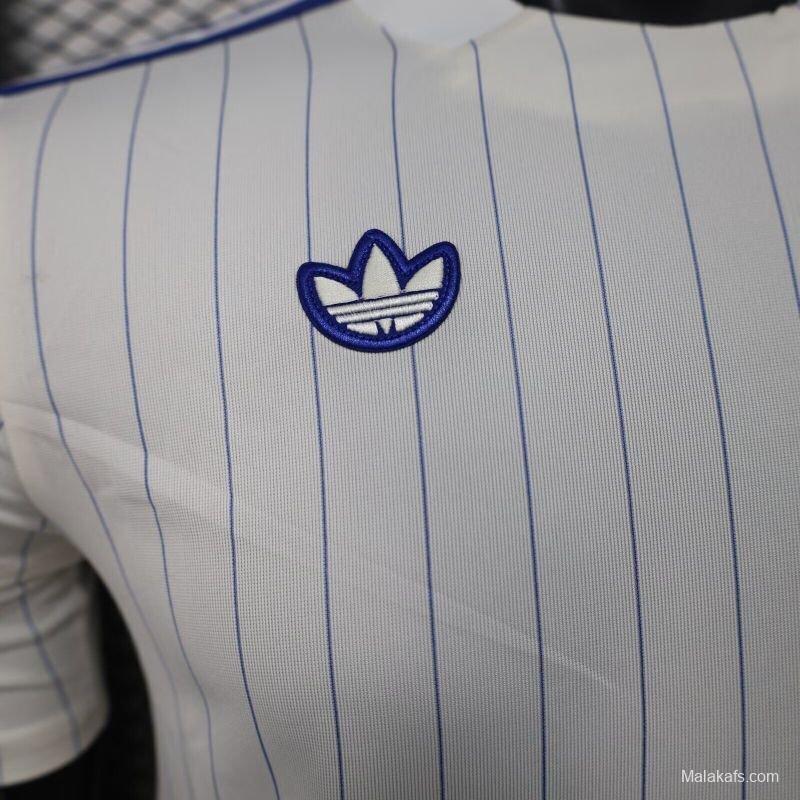 Player Version 25/26 Chelsea Adidas Original Terrace Icons WHITE Jersey