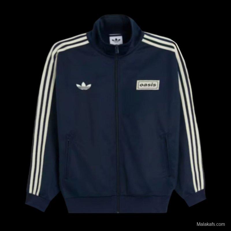 adidas x Oasis Tour Firebird Track Top Night Indigo