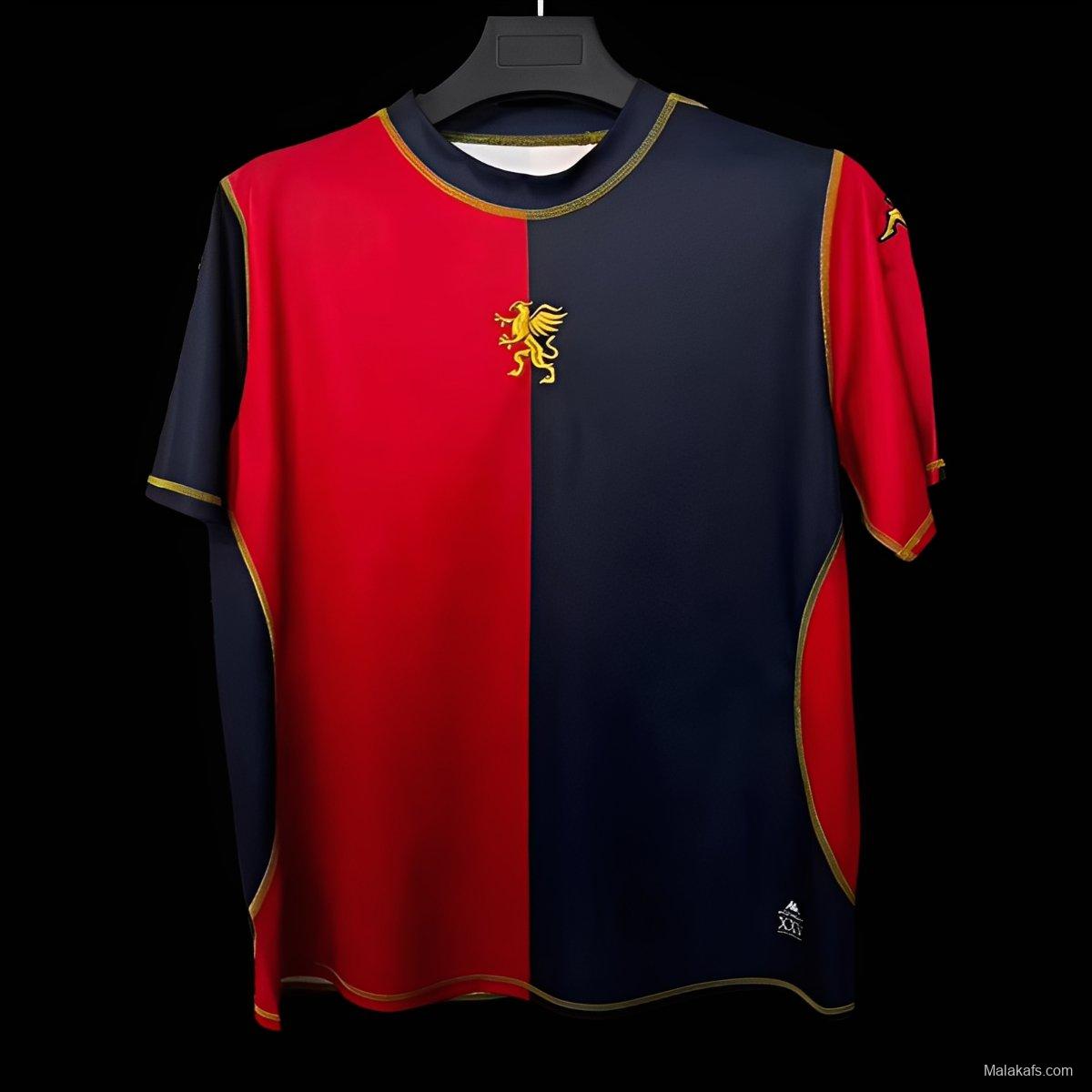25/26 KOMBAT XXV GENOA  RED-BLUE DK-YELLOW Jersey