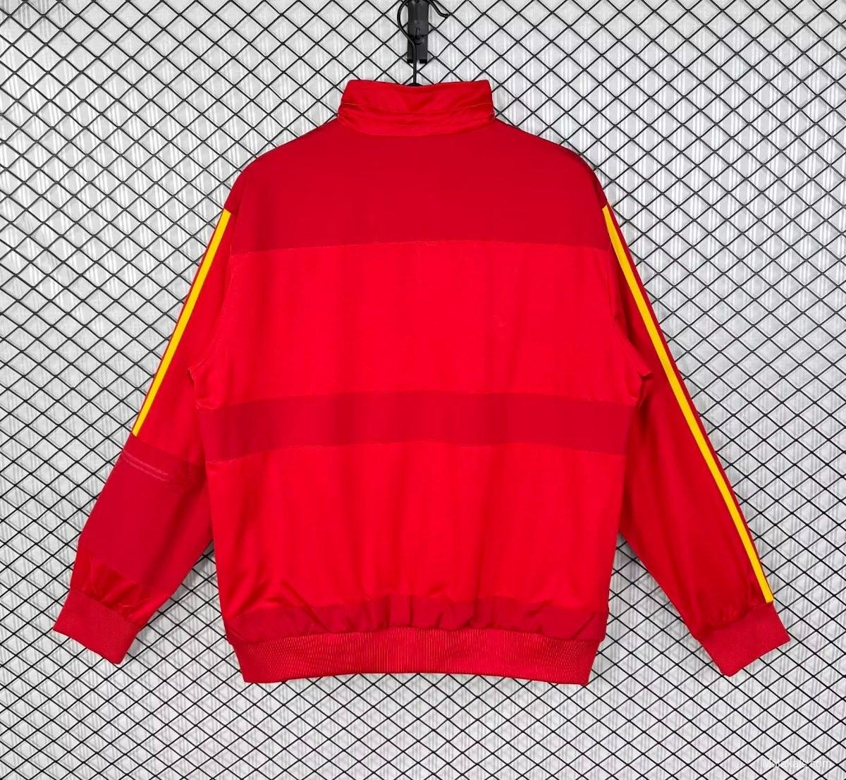 Retro 2010 Spain Home Full Zipper Jacket