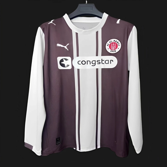 25/26 FC St. Pauli Brown 1970s Remake Special Long Sleeve Jersey