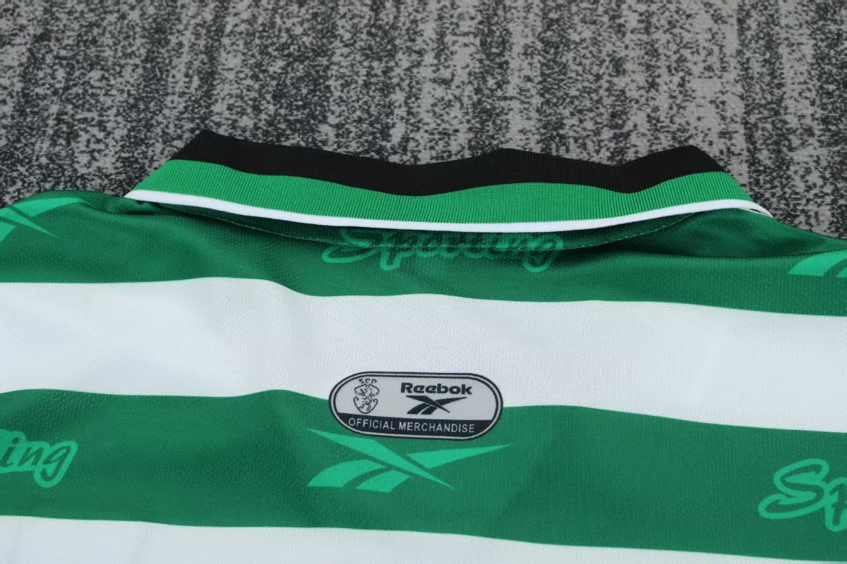 Retro 99/00 Kids Sporting Lisbon Home Jersey