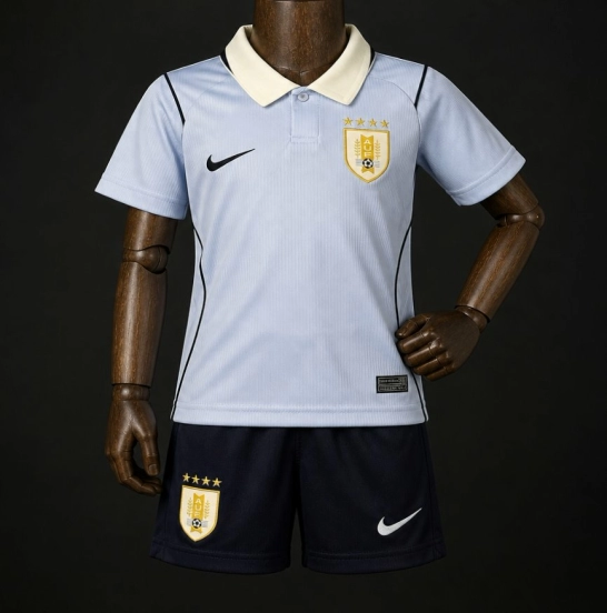 2026 Kids Uruguay Home Jersey