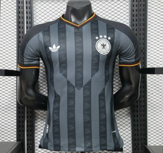Player Version 2026 Germany Dark Grey with Championship Years Stripe Graphic Jersey