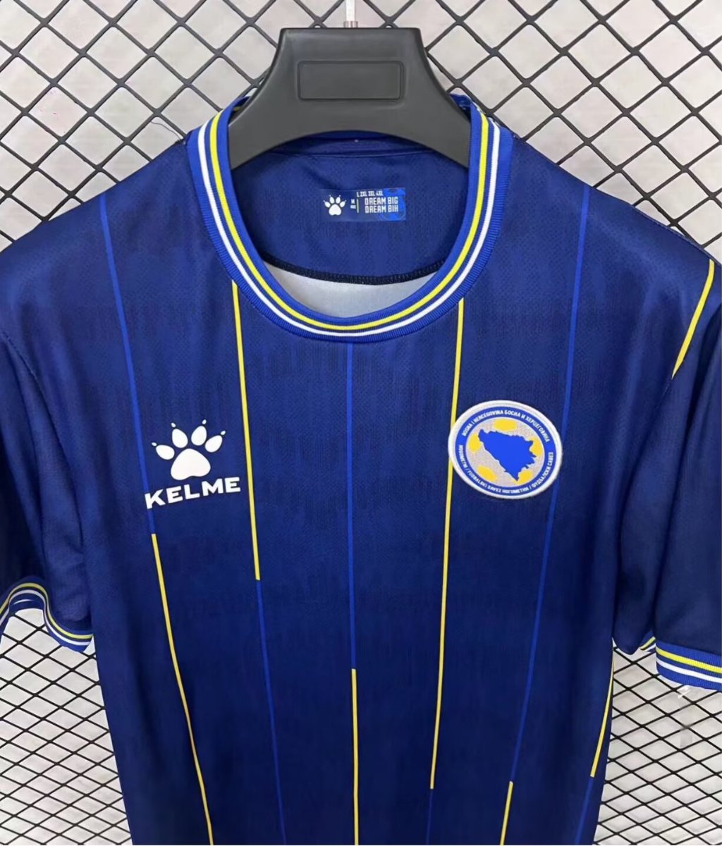 2026 Bosnia and Herzegovina World Cup Home Jersey