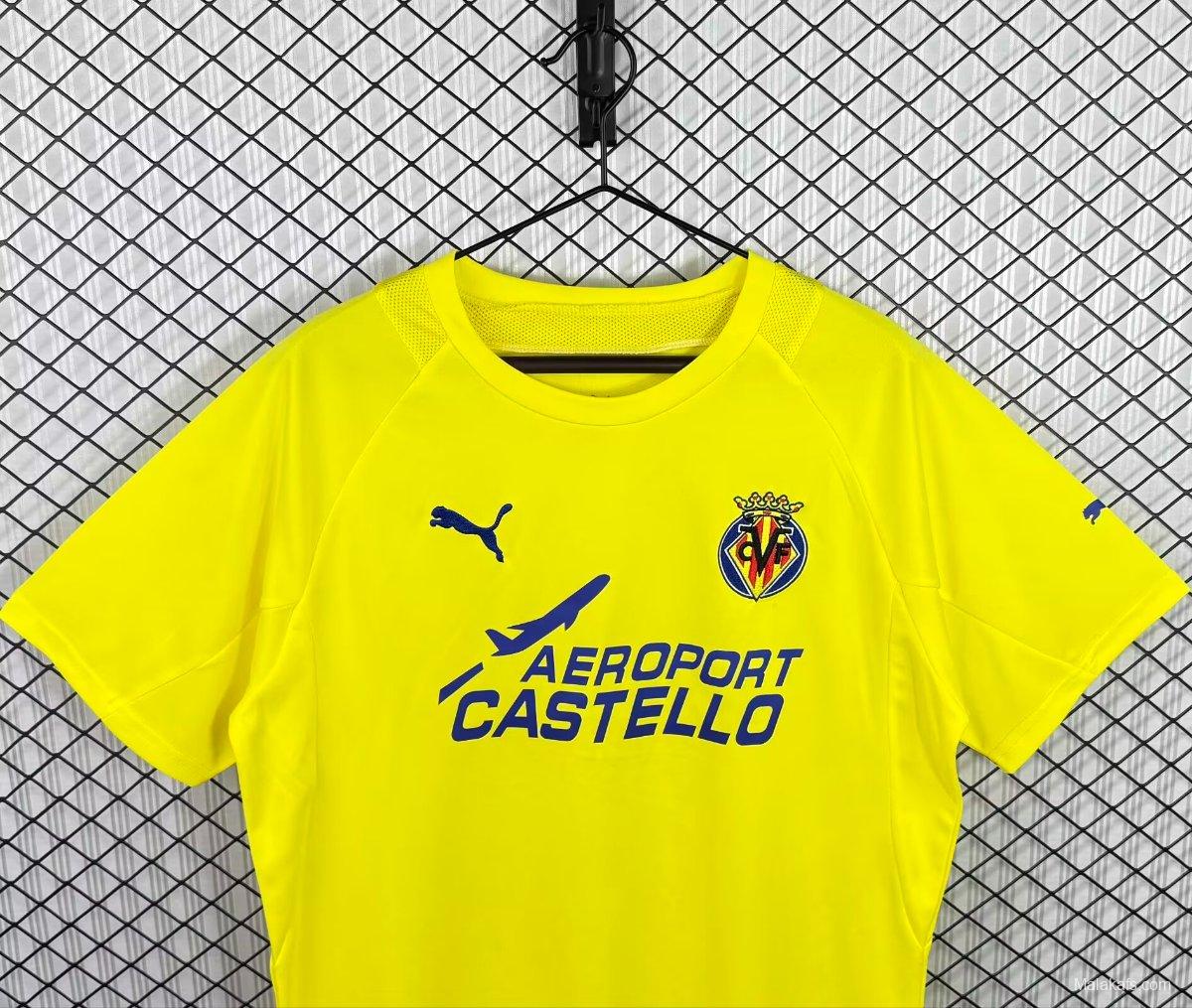 Retro 05/06 Villarreal CF Home Jersey