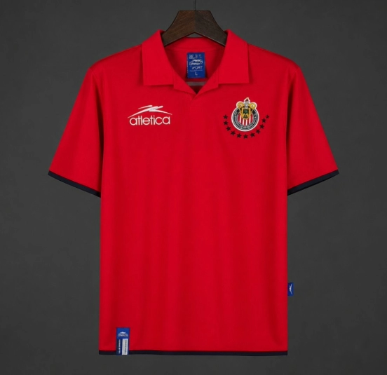 Retro 03/04 Chivas Guadalajara Third Red Jersey