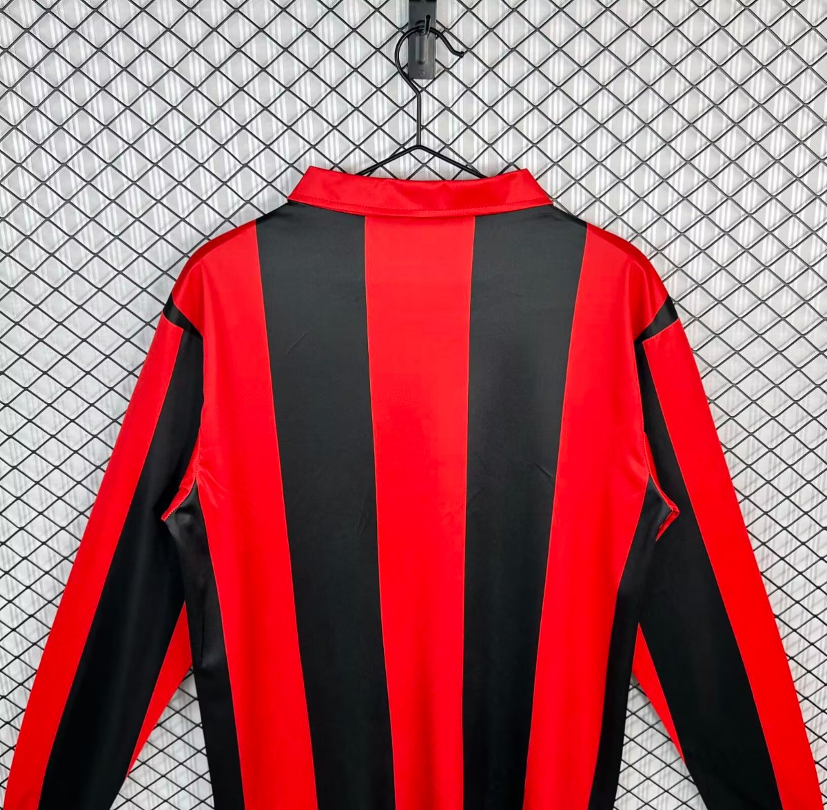 Retro 88/89 Eintracht Frankfurt Home Long Sleeve Jersey