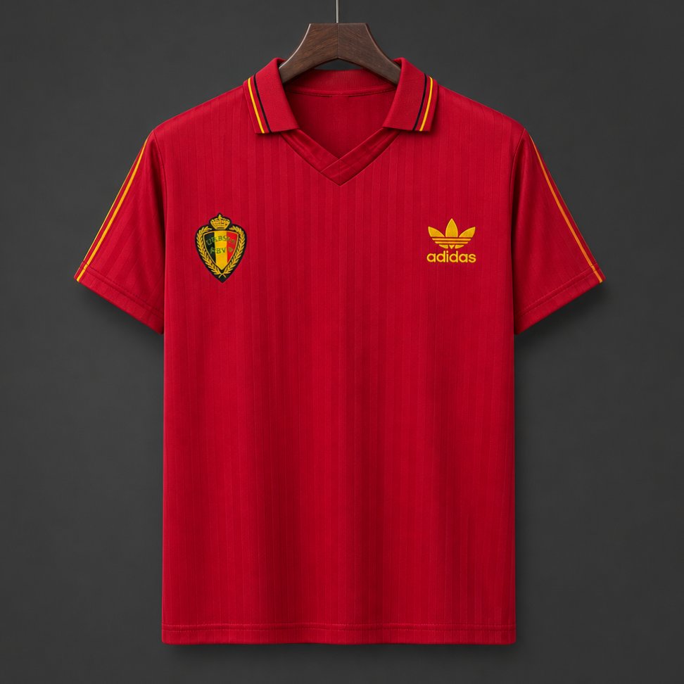 Retro 1990 Belgium Home Jersey