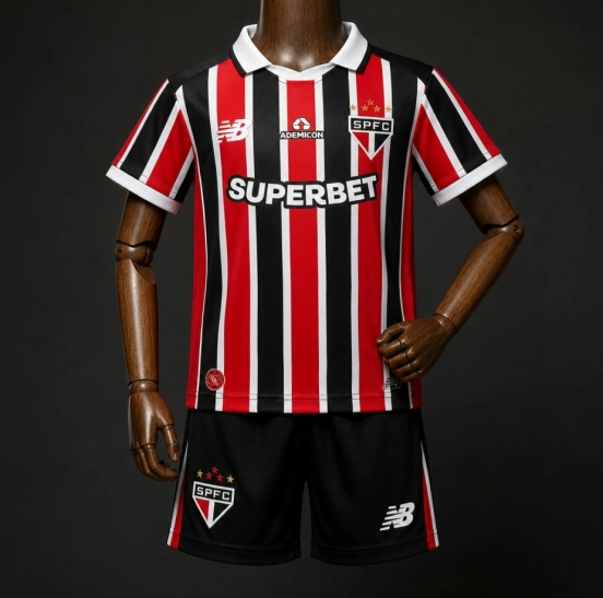 26/27 Kids Sao Paulo Away Jersey