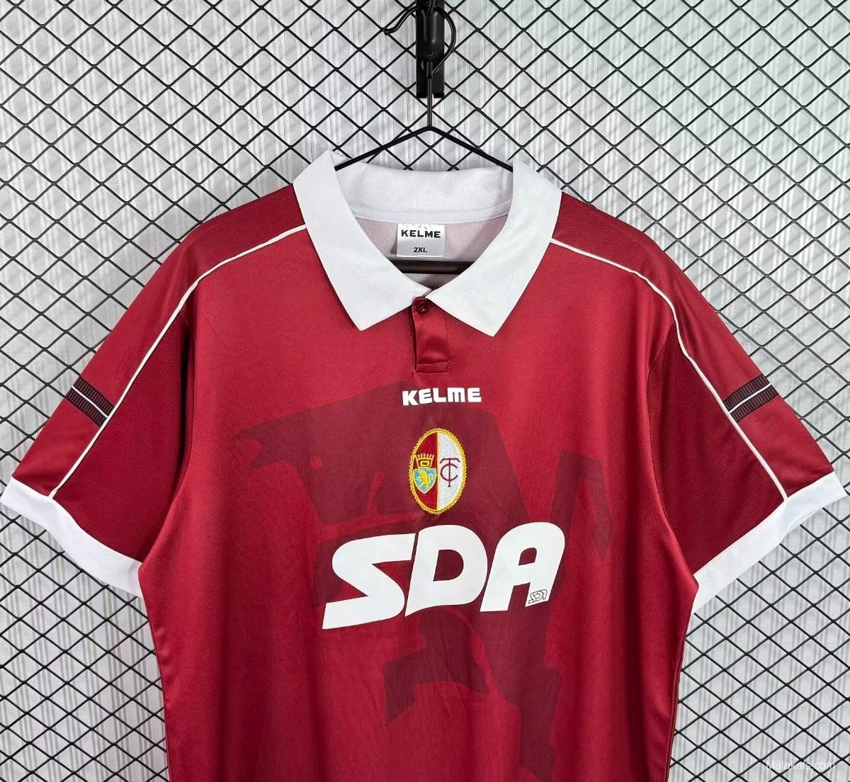Retro 99/01 Torino FC Red Home Jersey