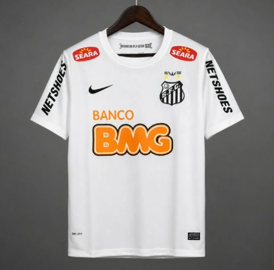 Retro 11/12 Santos Home Jersey