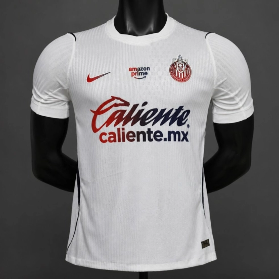 Player Version 26/27 Chivas Guadalajara Away White Jersey