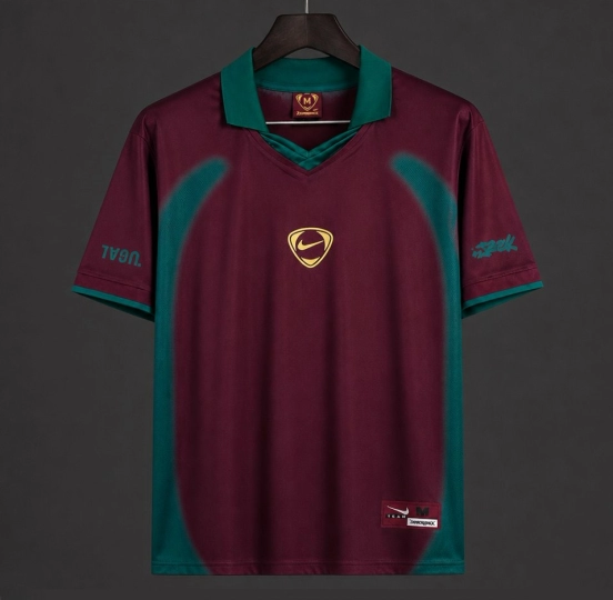 2026 Portugal x Cactus Jack Total 90 Pre-Match Wine Jersey