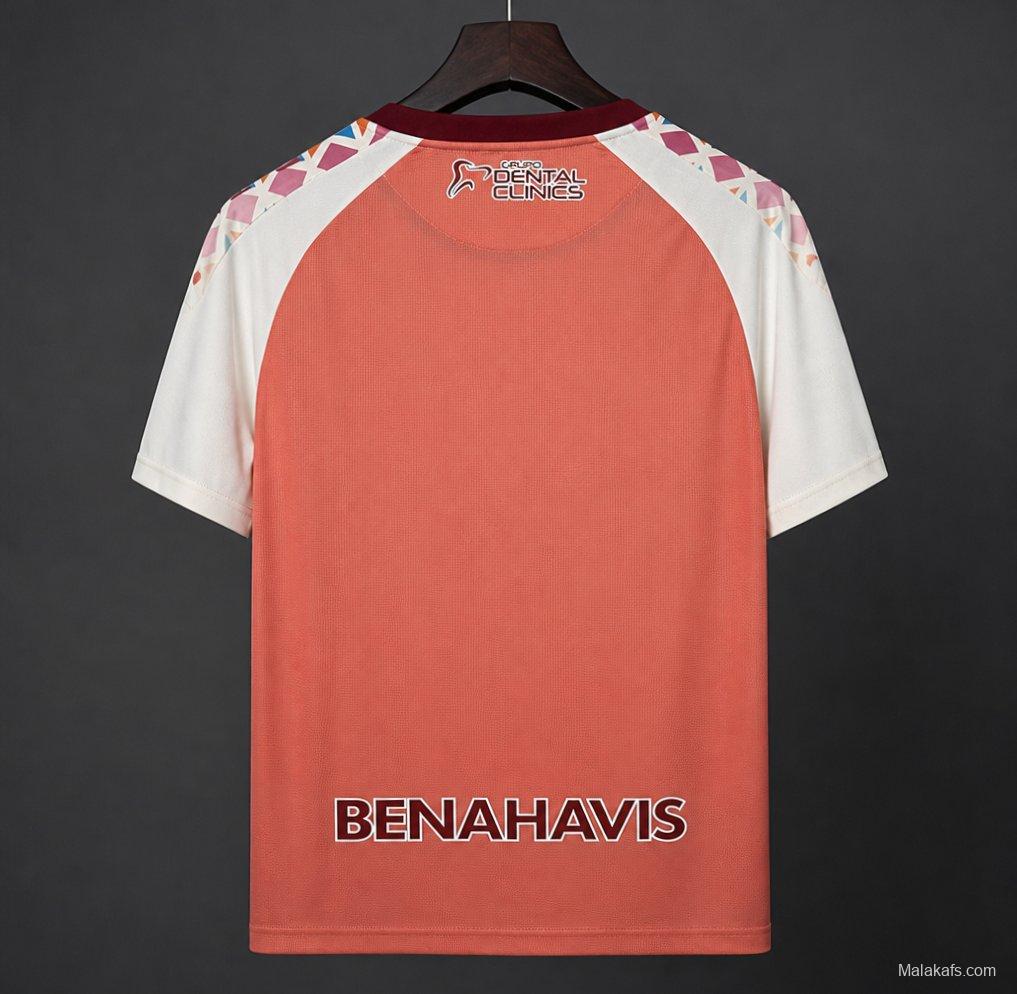 26/27 Malaga Away Pink/White Jersey
