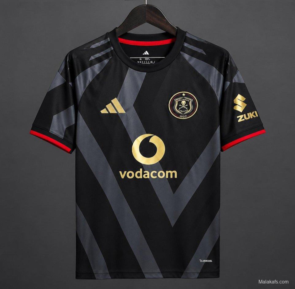 26/27 Orlando Pirates Home Black Jersey