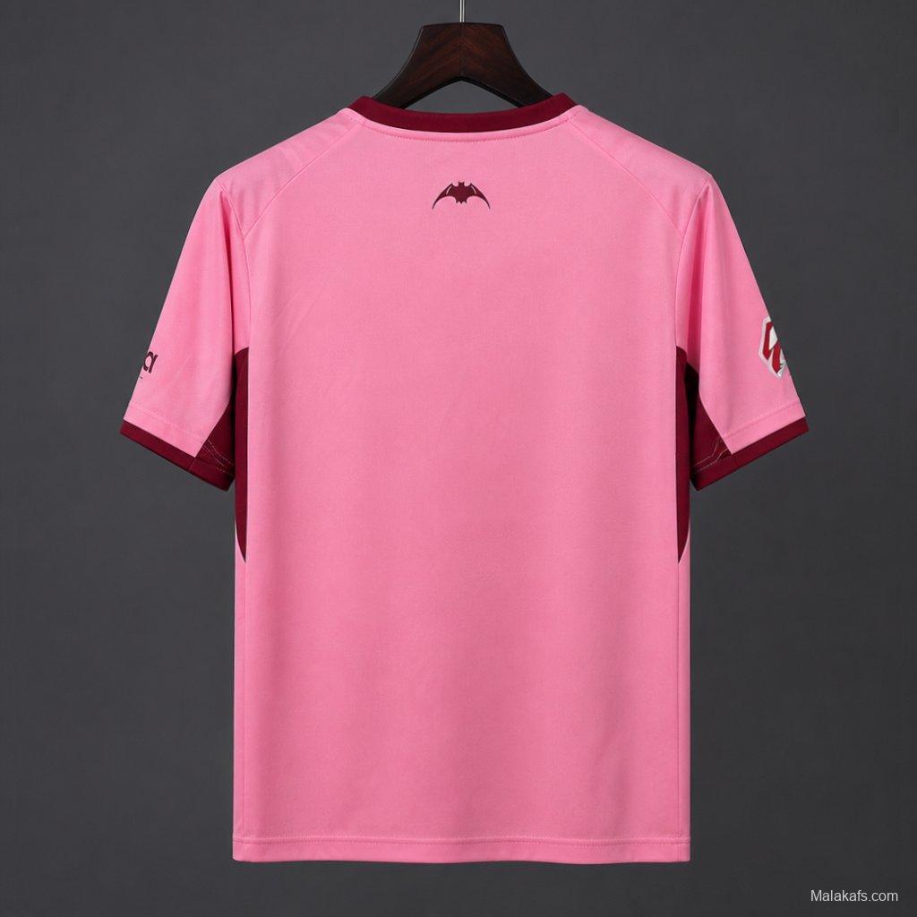 26/27 Valencia Third Pink Jersey