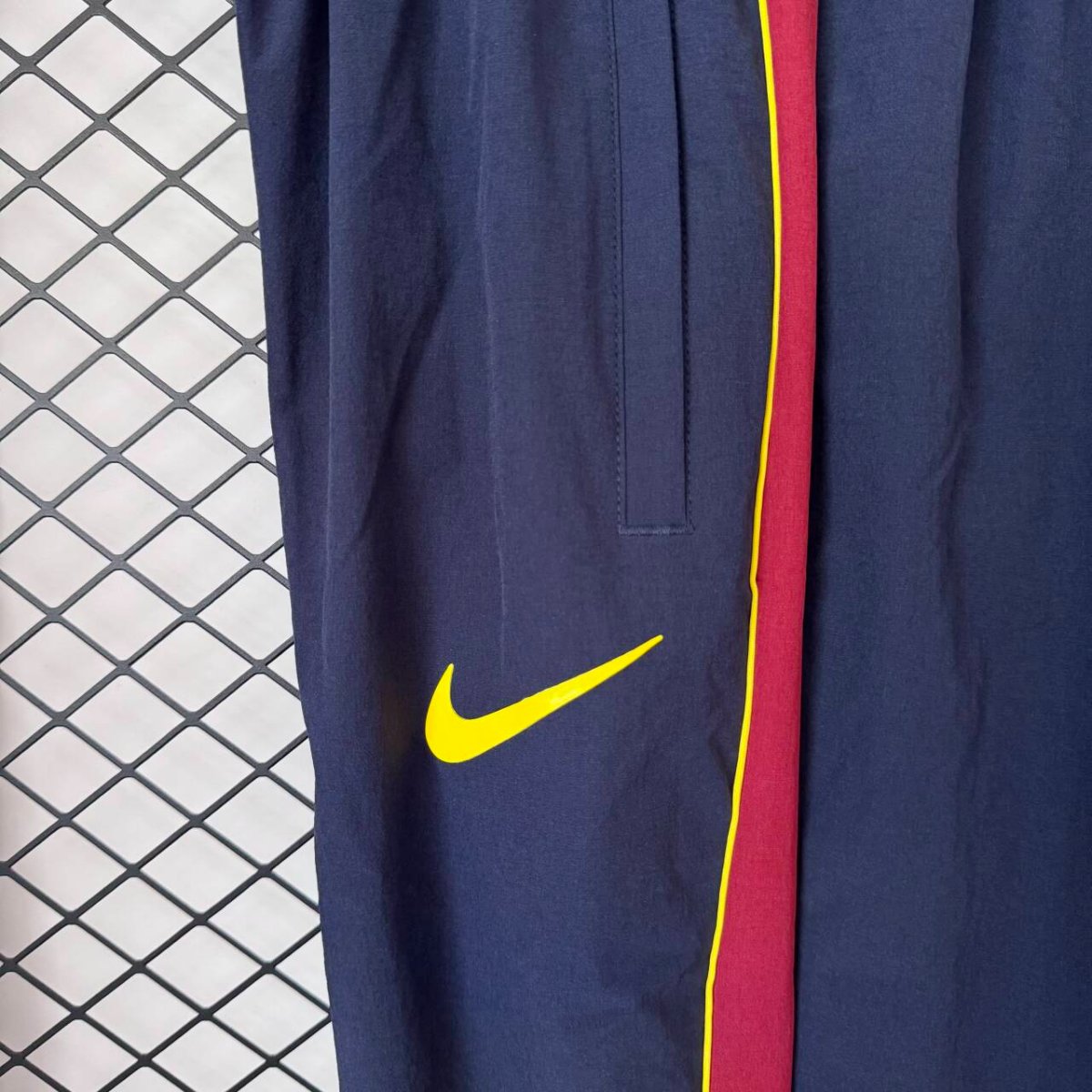 26/27 Barcelona Burgundy & Navy Training Tracksuit