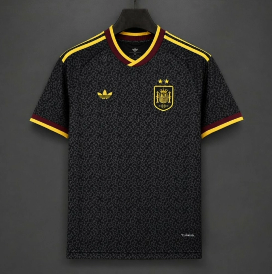2026 Spain Trefoil Black Special Edition Jersey