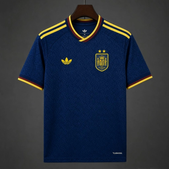 2 Star 2026 Spain Blue Special Jersey